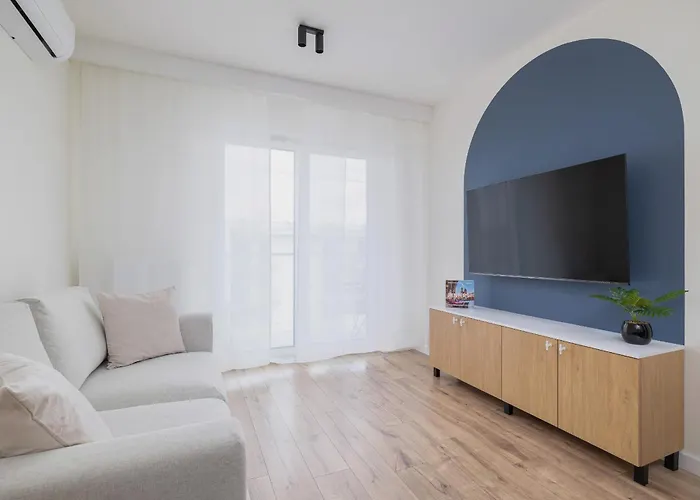 Modern Apartment in Kraków Podgórze by Noclegi Renters